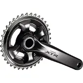 Shimano XTR FC-M9020 Zwengel 2x11-speed, 38-28 tanden grijs Pedaalarmlengte 175mm