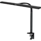 FeinTech LTL00321E, zwart, bureau, zwart, 16 W, LED, 3000 K