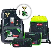 Step by step Giant Schooltas set 5-delig grijs