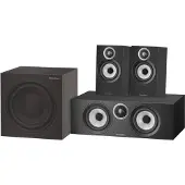 Bowers & Wilkins HTM6 S3 + 606 S3 + ASW610 Zwart