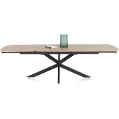 Henders & Hazel Pavalon uittrekbare tafel HPL/metalen onderstel