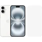 Apple iPhone 16 Plus 256GB Wit + BlueBuilt Screenprotector Glas