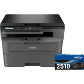 Brother DCP-L2627DWE + 1 extra zwarte toner