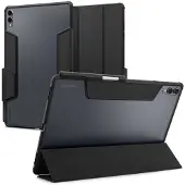 Spigen Ultra Hybrid Pro Bookcase voor de Samsung Galaxy Tab S11 Ultra - Zwart