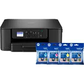 Brother DCP-J1310DW + 1 set extra cartridges