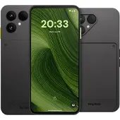 Fairphone 6 256GB Zwart 5G + 6 Protective Back Cover Zwart