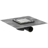 Hansgrohe RainDrain Spot douchegoot 15cm RSV Look
