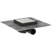 Hansgrohe RainDrain Spot douchegoot 15cm RSV Look Betegelbaar rooster