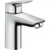 Hansgrohe Logiss wastafelkraan 100 met waste chroom 71100000