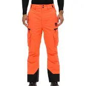 Superdry Functionele broek koraal / zwart