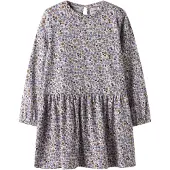 Name It Mini Jurk bruin / lavendel / zwart / wit