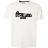 Pepe Jeans Shirt 'GRIFFIN' zwart / offwhite