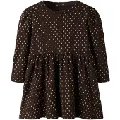 Name It Mini Jurk lichtbeige / grijs