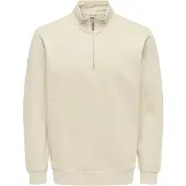 Only & Sons Sweatshirt 'ONSConnor' lichtbeige