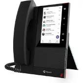 Poly CCX 400 telefoon SIP (PoE, zonder voeding), Telefoon, Zwart