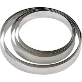 De Buyer Bakrond frame 24 x 4,5 cm, roestvrij staal,