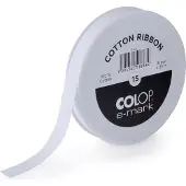 Colop e-mark katoenen lint 15 mm x 25 m