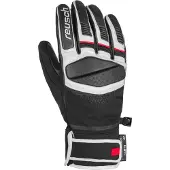 Reusch Sporthandschoenen 'Mastery' lichtgrijs / rood / zwart