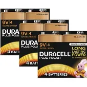 Duracell Plus Power 9v Alkaline 9V niet-oplaadbare batterij