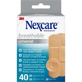 3M Nexcare Breathable Universal 40 St Pleister