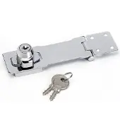 Masterlock 725EURD - Overvalslot - Verchroomd Staal - 118 mm - Zilver