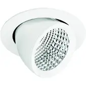 Performance In Lighting LED Inbouwspot Ø125mm | 20W 3000K 1960lm 830 | IP20 Wit