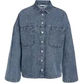 Noisy May Tussenjas 'NMEnza' blauw denim