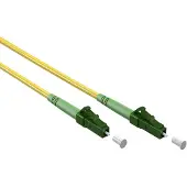 Goobay Fibre-optic Cable (FTTH), Singlemode (OS2) Yellow,(Simplex) 20 m