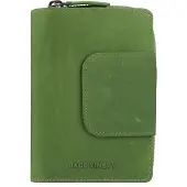 Jack kinsky Aruba Portemonnee Leder 14 cm groente