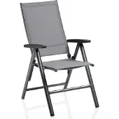 Kettler Cirrus Silver-Line multifunctionele stoel van aluminium/outdoorstof