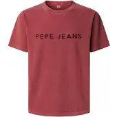 Pepe Jeans Shirt 'MEYER' rood / zwart