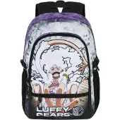 KARACTERMANIA Rugzak bruin / lila / wit