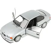 Solido BMW E36 M3 Coupe 1990 silber 1:18 Auto