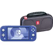 Nintendo Switch Lite Bleu + Bigben Étui de Protection