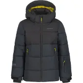Icepeak Sportjas 'LOUIN' antraciet / zwart