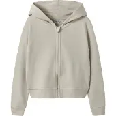 Name it Sweatvest 'NKFMILLE' stone grey