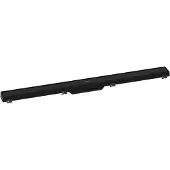 Hansgrohe RainDrain Match douchegoot afwerkset 90cm Mat Zwart
