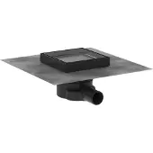 Hansgrohe RainDrain Point douchegoot 15cm RSV Look Betegelbaar rooster