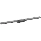 Hansgrohe RainDrain Flex douchegoot afwerkset inkortbaar 100cm Brushed Black Chrome