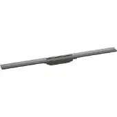 Hansgrohe RainDrain Flex douchegoot afwerkset inkortbaar 90cm Brushed Black Chrome