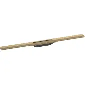 Hansgrohe RainDrain Flex douchegoot afwerkset inkortbaar 90cm Brushed Bronze