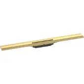 Hansgrohe RainDrain Flex douchegoot afwerkset inkortbaar 80cm Polished Gold Optic