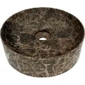 Balmani Fato waskom Dark Emperador marmer rond Ø 37,5 cm