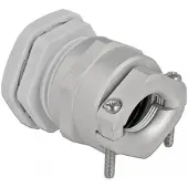 DeLOCK Cable Gland PG29 with strain relief and bending protection grey