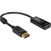 DeLOCK 4K DisplayPort naar HDMI kabel adapter -