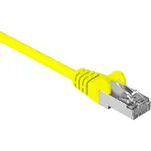 Goobay CAT 5e Patchkabel, F/UTP, Gelb, 15 m