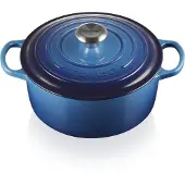 Le Creuset Signature ronde braadpan 24 cm azure