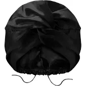 GLOV Hair Bonnet Hair Treatment Bonnet - Black Handdoek 1 st