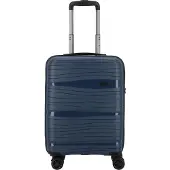 D & n lederwaren Trolley 'Travel Line 4300' navy / donkerblauw