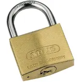 ABUS Cilinderhangslot | breedte slotlichaam 30 mm | messing verschillendsluitend | 1 stuk - 2410